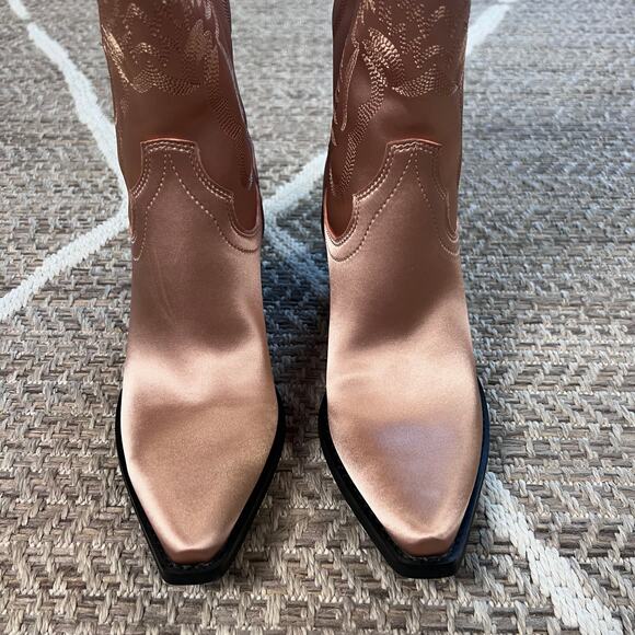 Jeffrey Campbell x Free People Dagget Boot Muave Pink Sz 8 - Picture 8 of 10